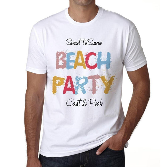Castle Peak, Beach Party, t Shirt Homme, Plage Tshirt, fête Tshirt