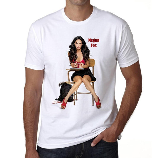 Megan Fox T-Shirt,Cadeau,Homme,Blanc,t Shirt Homme
