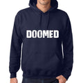 Ultrabasic Homme Femme Unisex Sweat à Capuche Hoodie Popular Words Doomed French Marine