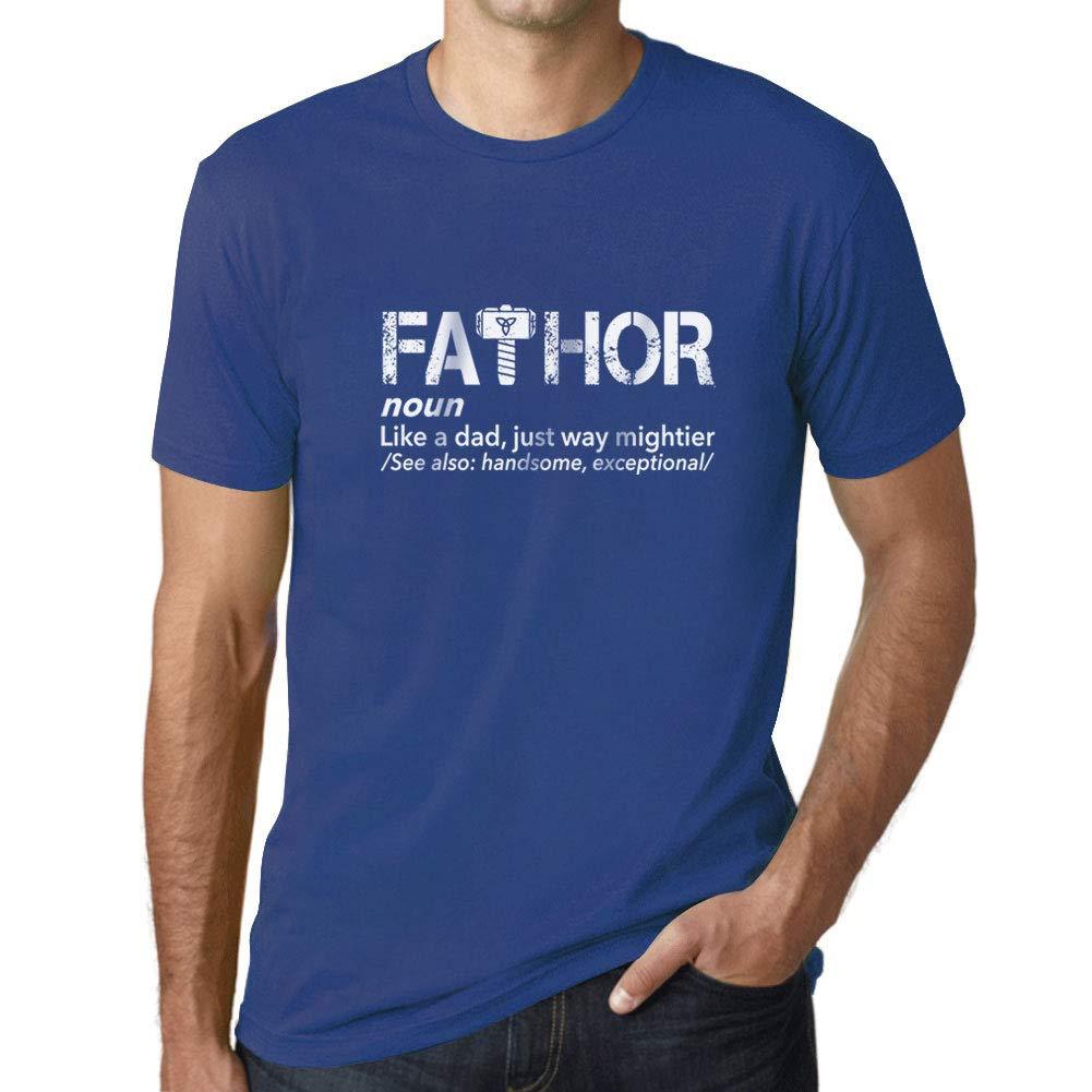 Ultrabasic - Homme T-Shirt Graphique FA-Thor Royal