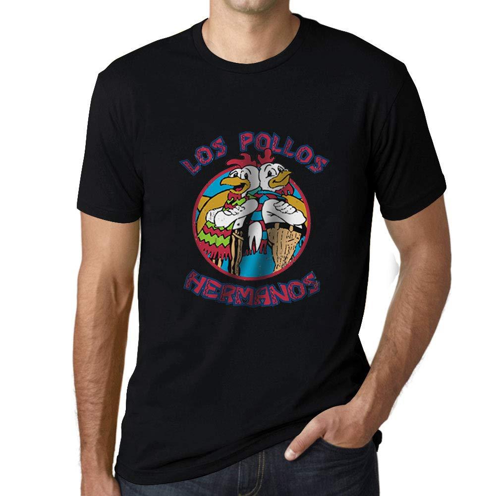 Ultrabasic - Unisex-Grafik-T-Shirt Los Pollos Hermanos Noir Profond
