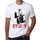 Ultrabasic - Homme T-Shirt Graphique Love Study Blanc