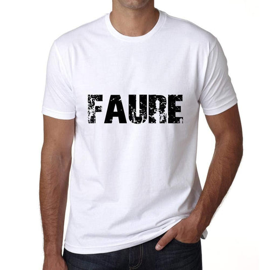 Ultrabasic ® Homme Graphique Imprimé Impressionnant nom de Famille Tée-Shirt Idées de Cadeau Tee Shirt FAURE
