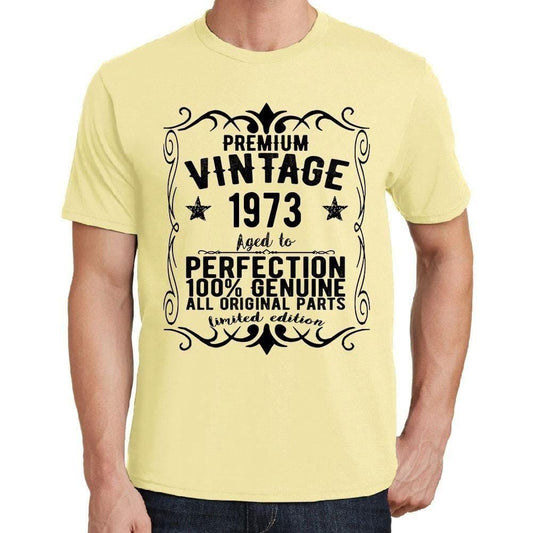 Homme Tee Vintage T Shirt Premium Vintage Year 1973