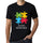 Ultrabasic Homme T-Shirt Graphique Autism Awareness Noir Profond