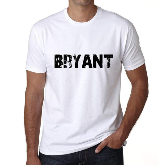 Ultrabasic ® Nom de Famille Fier Homme T-Shirt Nom de Famille Idées Cadeaux Tee Bryant Blanc