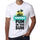 Homme T Shirt Graphique Imprimé Vintage Tee Summer Dance Ventura Blanc