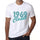 Ultrabasic - Homme T-Shirt Graphique Years Lines Classic 1969 Blanc