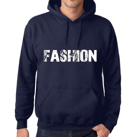 Homme Femme Unisex Sweat à Capuche Hoodie Popular Words Fashion French Marine