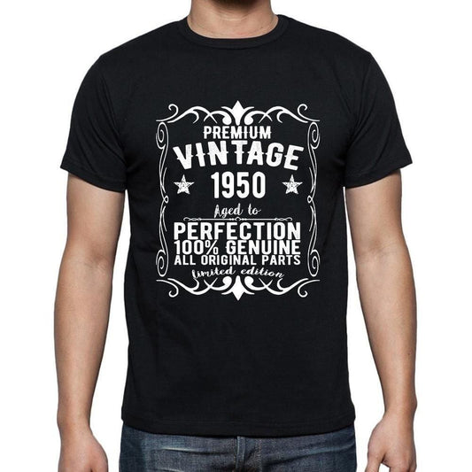 Homme Tee Vintage T Shirt Premium Vintage Year 1950