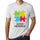 Ultrabasic Homme T-Shirt Graphique Autism Awareness Blanc Chiné
