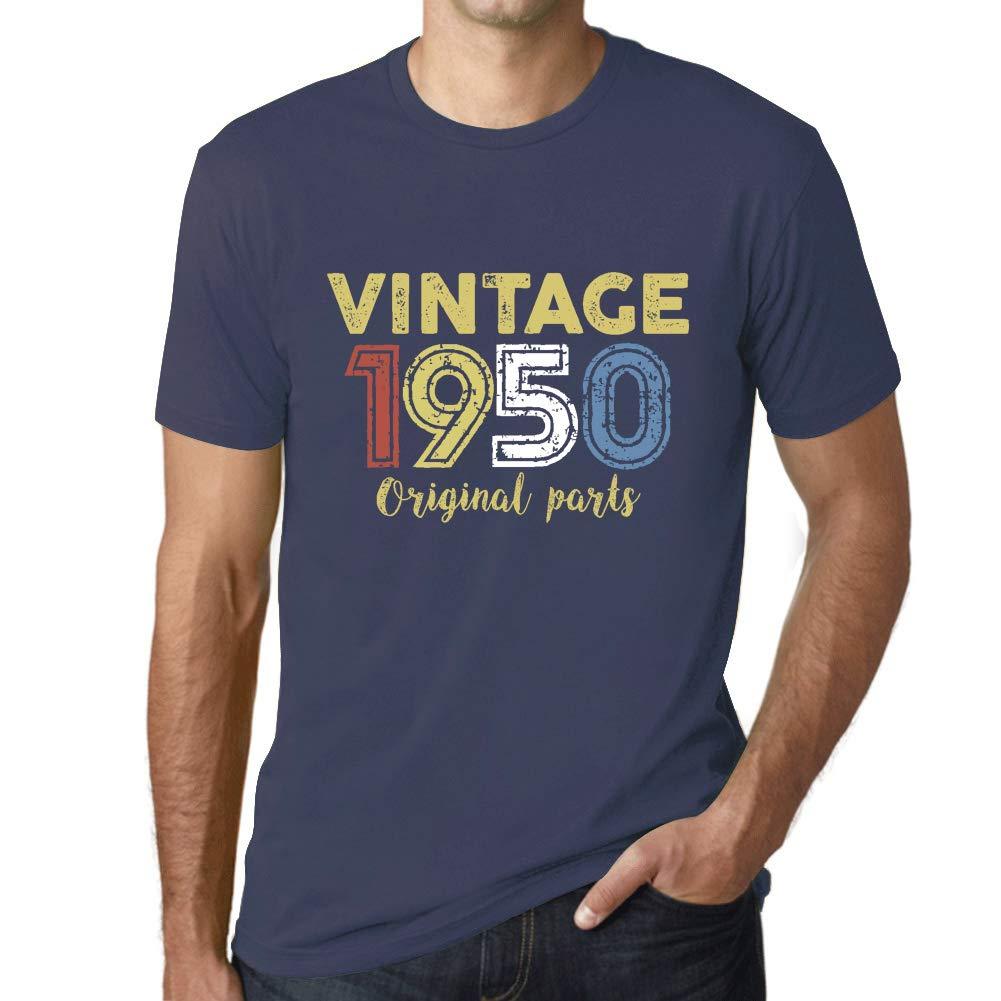Ultrabasic - Homme Graphique Vintage 1950 T-Shirt Denim