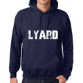 Ultrabasic Homme Femme Unisex Sweat à Capuche Hoodie Popular Words LYARD French Marine