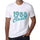Ultrabasic - Homme T-Shirt Graphique Years Lines Classic 1988 Blanc