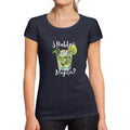 Ultrabasic - Tee-Shirt Femme Manches Courtes Hablas Mojito Printed Letters T-Shirt