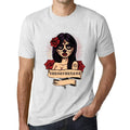 Ultrabasic - Homme T-Shirt Graphique Women Flower Tattoo Perseverance
