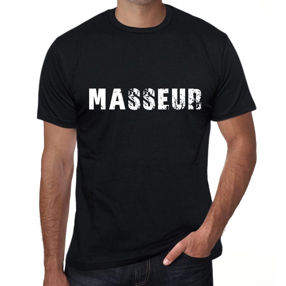 Homme T Shirt Graphique Imprimé Vintage Tee Masseur
