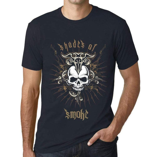 Ultrabasic - Homme T-Shirt Graphique Shades of Smoke Marine