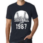 Men’s <span>Graphic</span> T-Shirt Softball Since 1987 Navy - ULTRABASIC