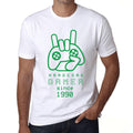 Men's Graphic T-Shirt Hardcore Gamer Since 1990 White