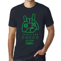 Men's Graphic T-Shirt Hardcore Gamer Since 2004 Navy