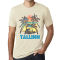 Men's Graphic T-Shirt Summer Triangle Tallinn Natural
