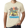 Men's Graphic T-Shirt Summer Triangle Tenerife Natural