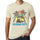 Men’s <span>Graphic</span> T-Shirt Summer Triangle Ocean City Natural - ULTRABASIC