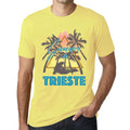 Men's Graphic T-Shirt Summer Triangle Trieste Pale Lemon