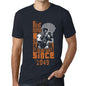 Men&rsquo;s Graphic T-Shirt Fight Hard Since 2049 Navy - Ultrabasic