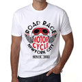 Men's Graphic T-Shirt Road Race Since 2012 White