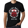 Men's Graphic T-Shirt Road Race Since 2000 Deep Black