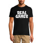 ULTRABASIC Men's Gaming T-Shirt - Real Gamer Vintage - Funny Adult Shirt