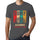 Men&rsquo;s Graphic T-Shirt Surf Summer Time ALGHERO Mouse Grey - Ultrabasic