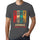 Men&rsquo;s Graphic T-Shirt Surf Summer Time ASTURIAS Mouse Grey - Ultrabasic