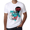 Men's Graphic T-Shirt Funky Grampa ODD White