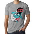Men's Graphic T-Shirt Funky Grampa ODD Grey Marl