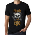 ULTRABASIC - Men's Graphic T-Shirt Chaos & Ego Deep Black