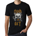 ULTRABASIC - Men's Graphic T-Shirt Chaos & Art Deep Black