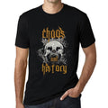 ULTRABASIC - Men's Graphic T-Shirt Chaos & History Deep Black