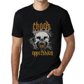 ULTRABASIC - Men's Graphic T-Shirt Chaos & Oppression Deep Black
