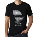 ULTRABASIC - Men's Graphic T-Shirt Just be SIMPLE