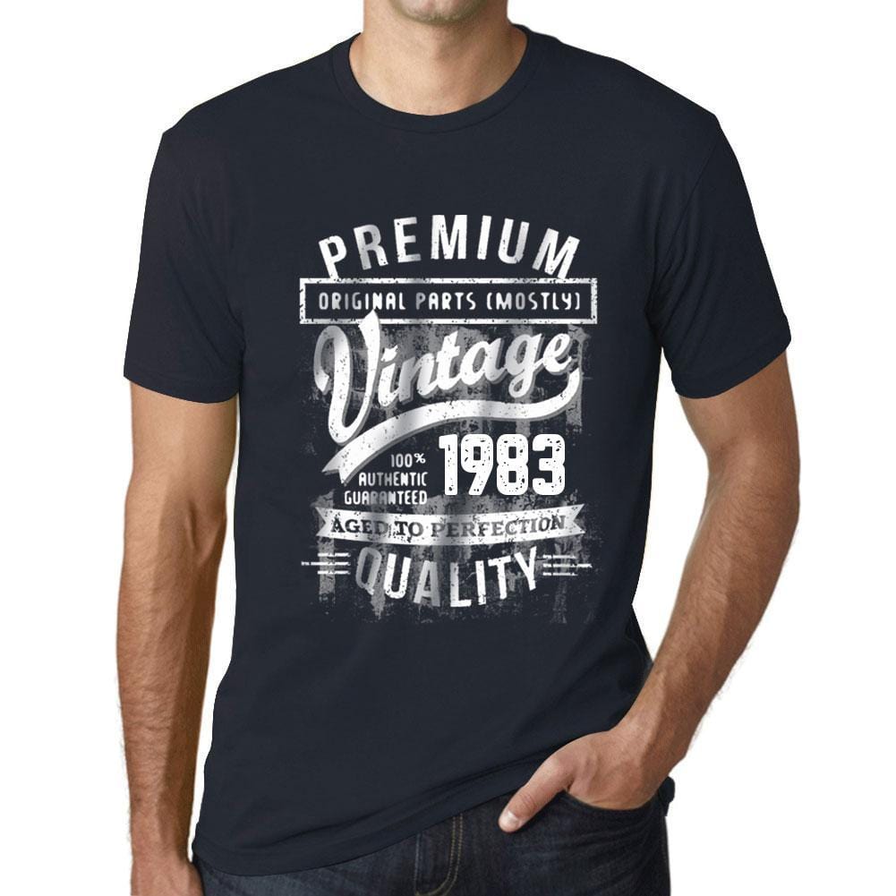 ULTRABASIC - <span>Graphic</span> <span>Men's</span> 1983 Aged to Perfection Birthday Gift T-Shirt - ULTRABASIC