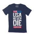 Unisex Adult T-Shirt Donald Trump Merchandise USA Never Die