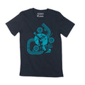 Unisex Adult T-Shirt 70s Funky We Love Music Shirt