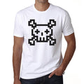 ULTRABASIC Men's Graphic T-Shirt - Skull With Crossbones - Game Over Shirt