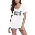 ULTRABASIC Women's T-Shirt Mommy is My Bestie - Short Sleeve Tee Shirt Tops