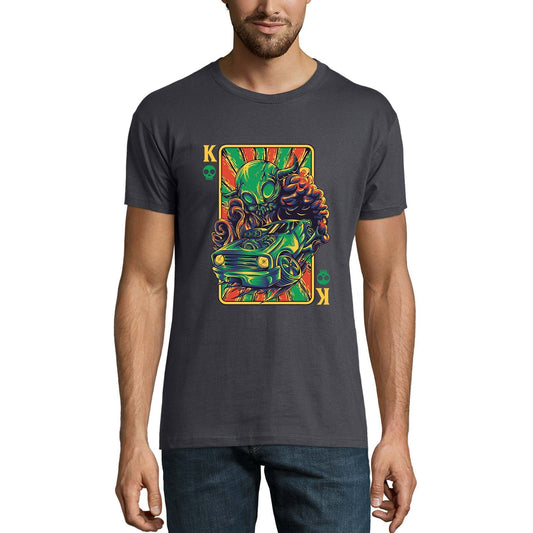 T-Shirt nouveauté ULTRABASIC pour hommes carte roi-T-Shirt voiture crâne