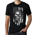 ULTRABASIC Graphic Men's T-Shirt - American Bearded Skull - Skull Shirt for Men