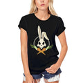 ULTRABASIC Women's Organic T-Shirt - Rabbit Skull Shirt for Women